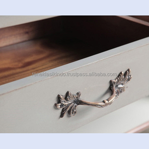 Meubles - Série de placards pour enfants 2006 sans portes, avec 4 étagères et 2 tiroirs, en bois d'acajou avec une finition soignée - Product Image 3