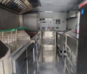 Remolques de comida de 14 pies, equipo de servicio completamente comercial, tienda de helados de cocina, cabina de comida, remolque de café, camión de comida móvil - Product Image 5