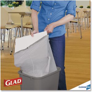 Bolsas de Basura Glad ForceFlexPlus para Cocina, con Cordón, Blancas, de 13 Galones, OdorShield - Paquete de 100 Unidades (El Empaque Puede Variar) - Product Image 6