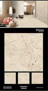 Moderno 800X800 Porcelana Brillante Textura Sólida Mármol Baldosas para Sala de Estar con 5 Años de Garantía - Product Image 5