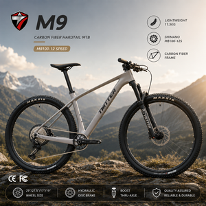 Bicicleta de Montaña 2026 con Manillar Integrado, Cuadro de Carbono, Shimano M8100 de 12 Velocidades, Horquilla de Aire 29er, para Adultos, Todoterreno - Product Image 1