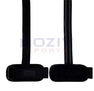 Sangles de musculation en néoprène écologiques, légères, respirantes, réglables, pour l'entraînement de la force, demi-doigts, unisexe, salle de sport - Product Image 2