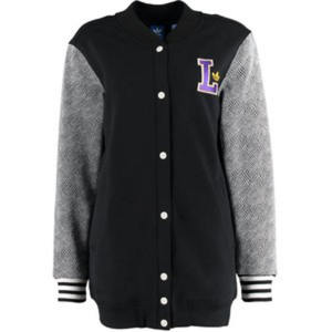 Chaqueta universitaria holgada de talla grande personalizada para hombre, chaqueta de estilo deportivo americano con logotipo bordado Retro para Otoño e Invierno de lana alta - Product Image 1