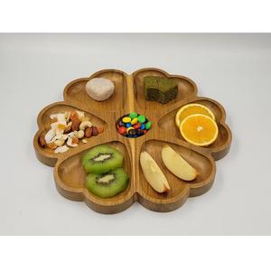 Bandeja de Cocina Comercial Ecológica de Alta Calidad Huhipro ACACIA, D30H2 cm, Apta para Contacto con Alimentos, para Restaurantes, Compatible con OEM/ODM, Vietnam - Product Image 1