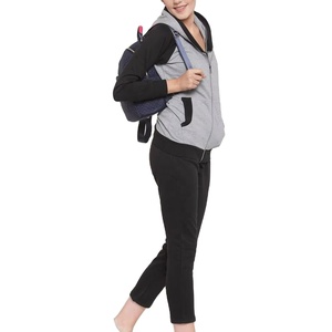 Venta al por mayor precio barato ropa deportiva gimnasio entrenamiento Fitness entrenamiento mujeres chándales personalizados 100% algodón chándal - Product Image 1