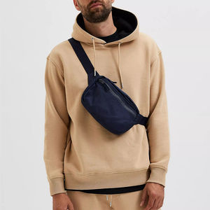 Nouveau sweat à capuche oversize en molleton 100% coton brodé par des designers, logo personnalisé, haut de gamme pour hommes, streetwear d'hiver, uni teint - Product Image 3