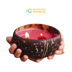 Cuencos para velas de cáscara de coco-Velas perfumadas decorativas Proveedor a granel Vietnam - Product Image 3