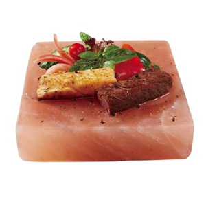 Assiette en forme de briques de sel rose de l'Himalaya bio et naturel pour une belle cuisine au barbecue et une décoration intérieure Carreaux de dalles sculptées - Product Image 3