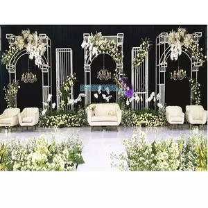 Mehndi Function Stage Laser Cut Screens for Decor Wholesale Laser Cut <b>Frames</b> for Mehndi Laser Cut Metal <b>Arches</b> for Wedding Italy - Product Image 5