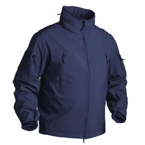Chaqueta Softshell a prueba de viento con logotipo personalizado de la empresa para invierno senderismo con capucha al aire libre impermeable ropa de otoño - Product Image 2