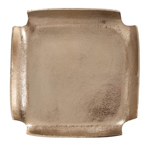 Bandeja de hoja de aluminio fundido de Metal decorativo de estilo moderno Vintage, hogar dorado, cocina, bodas, hoja de aluminio para Club decorativo - Product Image 2