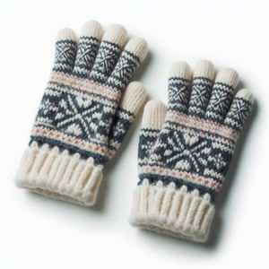 Guantes de Invierno con Lana Merino de Suavidad Superior para Manos Cálidas y Sensibles, con Pantalla Táctil a Rayas - Product Image 3