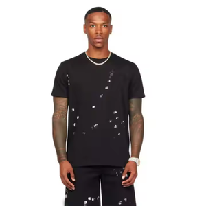 T-shirt de sport respirant pour homme grande taille, coupe ample, 100 % coton, fabriqué au Pakistan, faible MOQ, Behram International, Hip Hop, écologique - Product Image 4