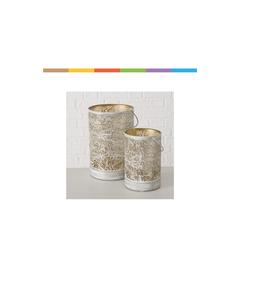 Soporte votivo floral artesanal cortado con láser con acabado liso y forma elegante, perfecto para regalos reflexivos para el hogar - Product Image 2