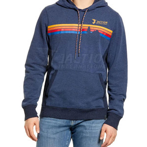 2025 Usine En Gros Hoodies Logo Personnalisé Basics Hommes Hoodies Polyester Couleur Contraste Hoodies Pour Hommes - Product Image 2