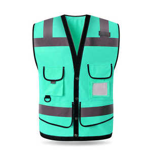 Best Quality Comfortable Breathable Material Unisex Working <b>Safety</b> Vest Plus Sizes Customized Color & Logo - Product Image 1