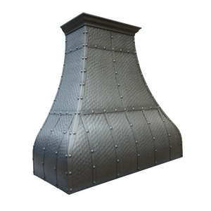 El mejor precio, nuevo cobre puro atractivo con diseño martillado, cubierta de chimenea montada en la pared de cobre de lujo - Product Image 4