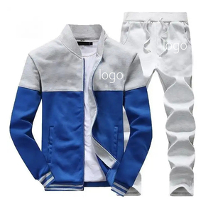 Nuevo 2023 Otoño/Invierno nuevo estilo cremallera deportes tecnología entrenamiento logotipo personalizado chándal blanco - Product Image 5