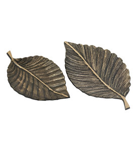 Plato de servicio con forma de hoja más vendido para mesa, hogar y restaurante - Product Image 3