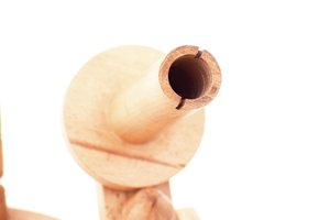 Bobinadora de hilo de madera de haya hecha a mano, bobinadora de bolas de tejer y ganchillo para regalar y tejer, regalo perfecto para tejedores - Product Image 6