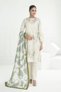 2025 Superventas Mujeres Eco-Friendly Casual Shalwar Kameez Decent Pure Lawn Dupatta Nuevo diseño Lavable OEM Kameez para fiestas - Product Image 3