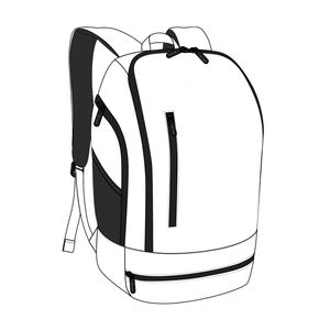 Mochila Deportiva para Equipo de Baloncesto, Informal, Suave, Plegable, con Logotipo Personalizado, para la Escuela, Viajes, Regalos Promocionales para Equipos, SBBP-0172 - Product Image 5