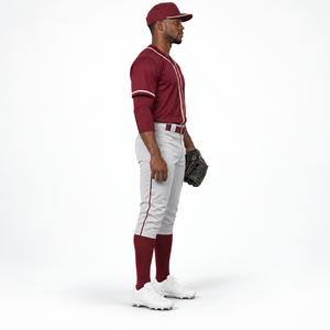 Uniforme de Béisbol Ligero, Cómodo, de Secado Rápido y Construcción Duradera para Partidos de Equipo y Entrenamiento Regular - Product Image 2