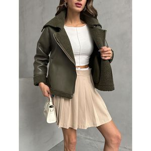 Chaquetas de Cuero para Mujer con Cierre, Producto al por Mayor - Product Image 2