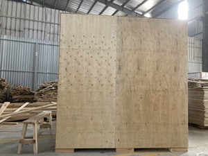 Cajas de almacenamiento de madera de pino que ahorran espacio | Cajas apilables con tapa para embalaje y transporte - Product Image 3