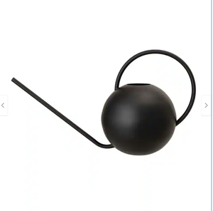 Arrosoir en fer enduit de poudre noire à haute vente pour la maison et le jardin Ambiance Lifestyle - Product Image 5
