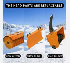 เครื่องกวาดหิมะแบบใช้น้ำมันเบนซิน 3.6 ลิตร รุ่นขายดีที่สุด พร้อมถังน้ำมันอเนกประสงค์ สตาร์ทแบบมือ 6.5 แรงม้า ใช้แรงคนเข็น สำหรับฤดูหนาว - Product Image 4