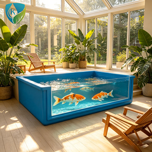 Grand aquarium d'observation des poissons en FRP avec fenêtre en verre trempé pour les écoles, les zoos et les expositions aquatiques publiques - Product Image 5