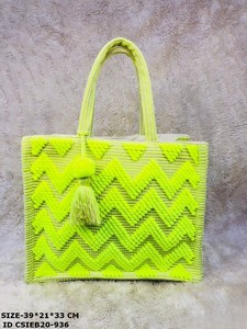 กระเป๋าผ้าคอตต้อนของผู้หญิงจากดีไซเนอร์งานแฮนด์เมดกระเป๋าราตรีสไตล์แฟชั่น - Product Image 2