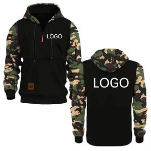 DIY customize your brand logo men's and women's casual zip up <b>hoodie</b> tops, street personality pullover sweatshirts custom gifts - Product Image 2