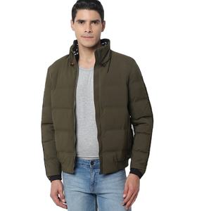 เสื้อแจ็คเก็ตบุนวมผู้ชาย,เสื้อแจ็คเก็ตบุนวมโพลีเอสเตอร์น้ำหนักเบาสำหรับใส่กลางแจ้งเสื้อบอมเบอร์เสื้อแจ็คเก็ตขนาดพิเศษ - Product Image 4