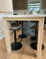 Pieds de table à manger en bois massif personnalisables, robustes, design moderne, fabriqués à la main au Vietnam, pour extérieur, chambre, appartement