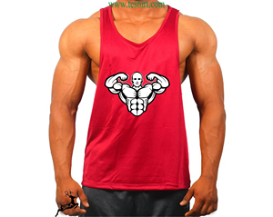 Fabricante Directo de Fábrica OEM al por Mayor: Camiseta sin Mangas para Gimnasio de Hombre, Estilo Racerback, Chaleco de Culturismo - Proveedor de India - Product Image 1