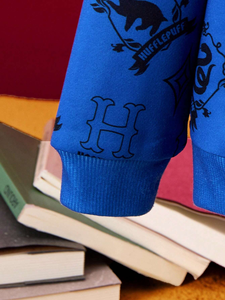 Venta al por mayor Sudadera para niños Color sólido Sudadera con capucha deportiva en blanco Niños y niñas Algodón Fleece Harry Hoodies - Product Image 5