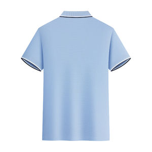 Polo uni à séchage rapide, haut de polo de sport, doux et absorbant la transpiration ODM - Product Image 6