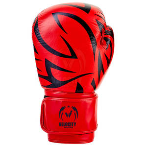 Gants de boxe de haute qualité personnalisés avec logo imprimé Gants d'entraînement en cuir à bas prix Petite quantité minimale de commande en stock - Product Image 2