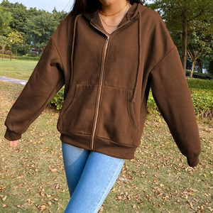 Vente en gros de sweats à capuche de haute qualité pour hommes brodés personnalisés en polaire vierge pull-over surdimensionné sweats à capuche unis pour hommes - Product Image 2