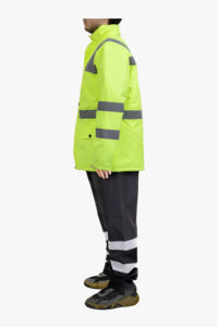 High Visibility Breathable Comfortable Workwear Vest Reflective <b>Strips</b> Customizable Jacket Logo Bulk Supply - Product Image 2