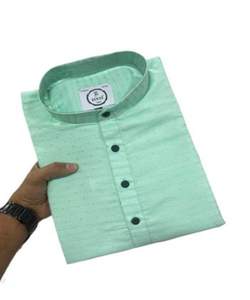 เสื้อยืดคอวีลำลองสำหรับผู้ชายผ้าทอแข็งน้ำหนัก200กรัม - Product Image 6