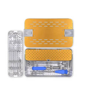 Juego de Instrumentos Quirúrgicos Médicos para Neurocirugía y Cirugía Ortopédica, Juego de Tornillos Pediculares y Columna Cervical de Acero Inoxidable - Product Image 2