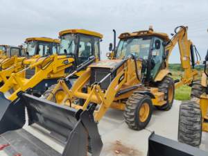 Chargeur sur pneus Caterpillar Cat420F d'occasion de haute qualité Chargeur tractopelle Cat 420F d'occasion à vendre à bas prix - Product Image 6