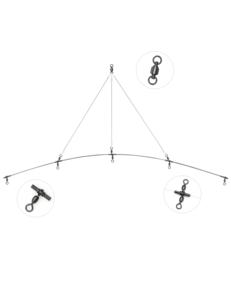 Tige d'épandage en acier inoxydable 316 de 36 pouces pour la pêche au <span class=keywords><strong>thon</strong></span> et au marlin. - Product Image 1