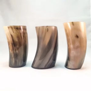 ถ้วยไวกิ้งทรงกรวยสำหรับดื่มแบบธรรมชาติสไตล์วินเทจทำมือออกแบบได้เองพร้อมโลโก้ตามต้องการ - Product Image 1