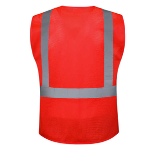 2025 gran oferta, chaqueta de seguridad de alta visibilidad personalizada, chaleco de seguridad reflectante para construcción, ropa de trabajo de construcción, chaleco para correr - Product Image 2