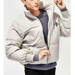 เสื้อแจ็กเก็ตขนเป็ดมันวาวสูงสำหรับผู้ชายเสื้อแจ็คเก็ตบุนวมสำหรับฤดูหนาวโลโก้ตามสั่งสำหรับฤดูหนาว - Product Image 6