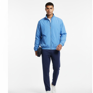 Chaqueta Cortavientos de Lona para Hombre, Estilo Urbano, Invierno, Ligera, Cuello Alto, Diseño de Logotipo Personalizado, Fabricación OEM, Venta al Por Mayor - Product Image 6